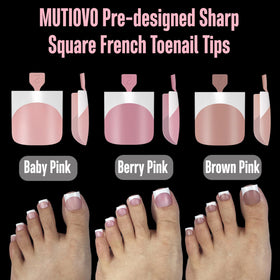 MUTIOVO lifestyle pedicure with sandals, ready-to-wear salon look benefit