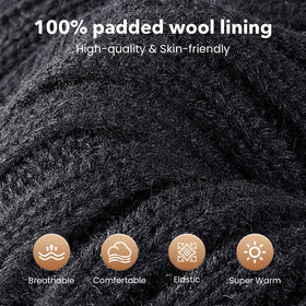 MUTKIS fleece lining close-up revealing plush warmth and comfort