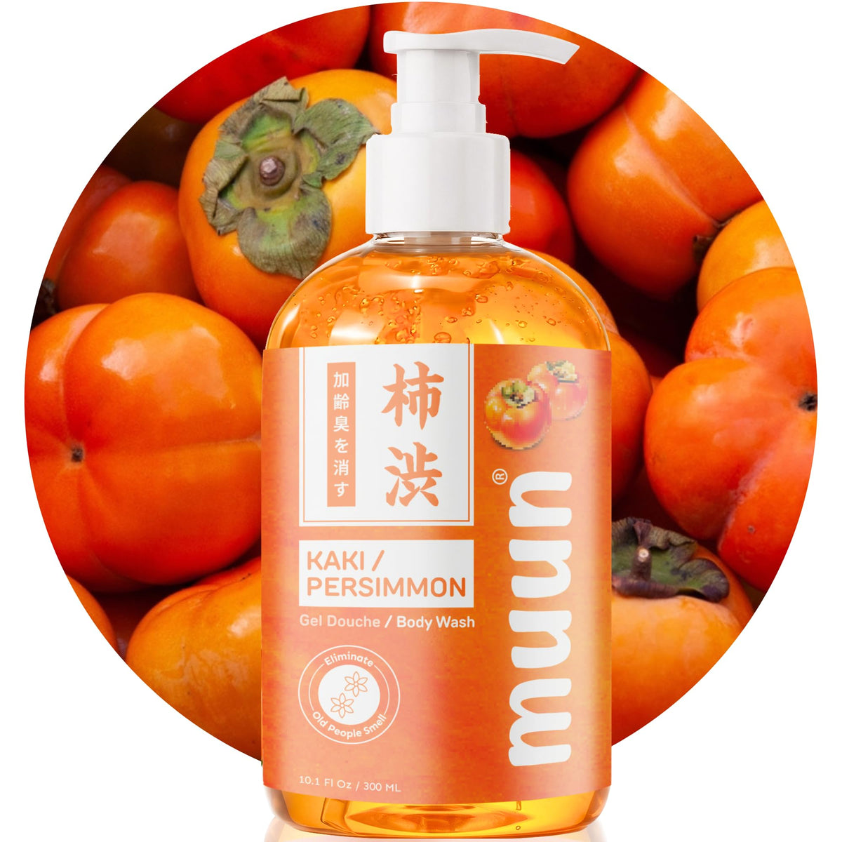 Muun bottle in hand for size comparison conveying bottle scale and convenient handling