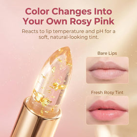 MVC lipstick bullet close-up showing polished gold detail and precise application