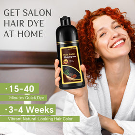 Mxvbaty in bathroom lifestyle scene showing easy at-home salon results