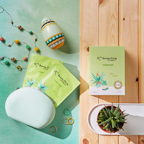 My Beauty Diary single sealed pouch highlighting freshness and portability