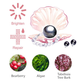 My Beauty Diary essence texture on fingertip highlighting hydrating, nutrient-rich formula