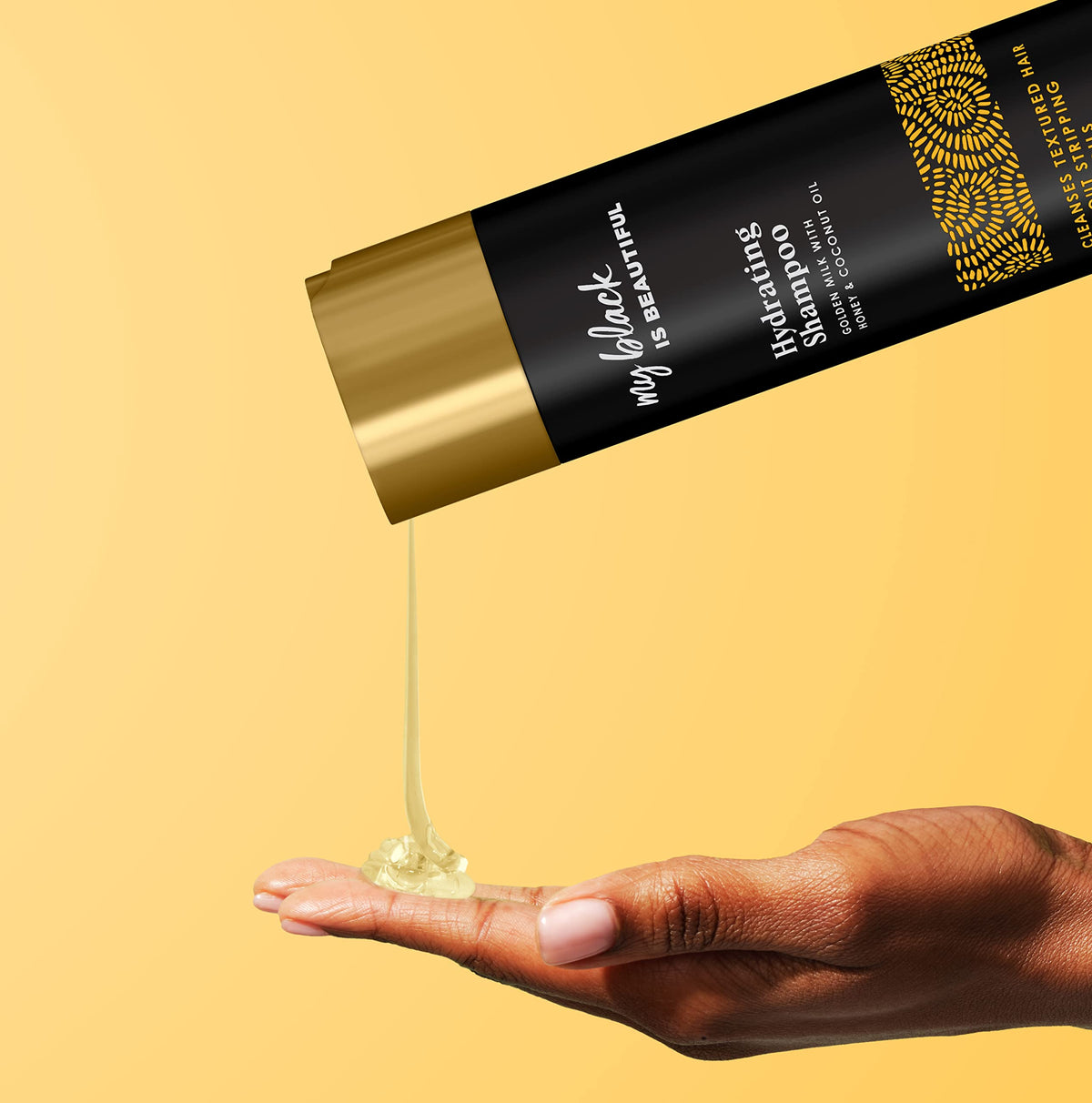 My Black is Beautiful on bathroom shelf suggesting a relaxing wash-day routine