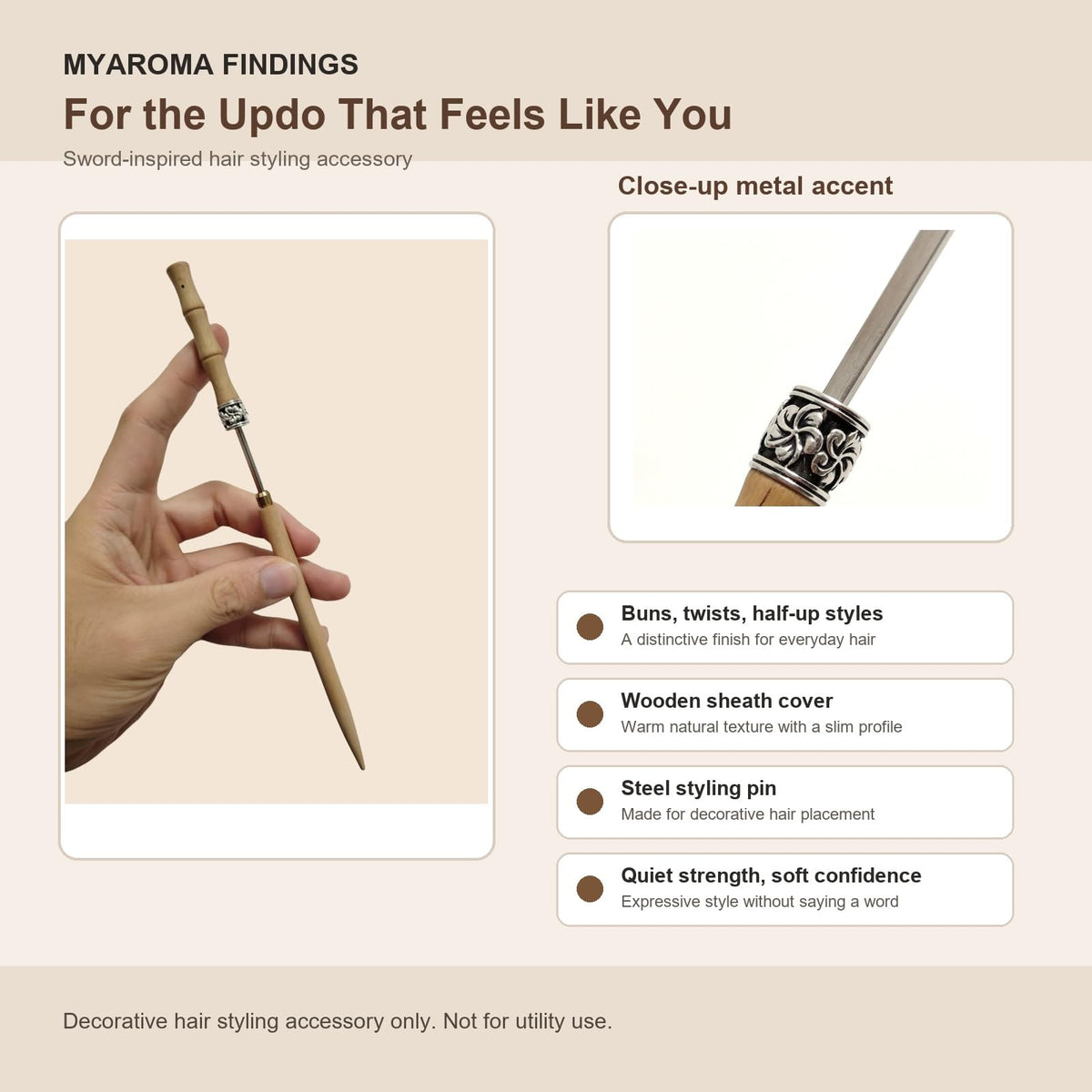 MYAROMA FINDINGS in a festival outfit setting, period-inspired style benefit