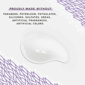 MyCHELLE bottle held in hand to show 1 fl oz scale and travel-friendly benefit