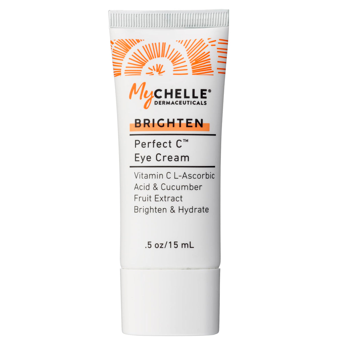MyChelle front packaging showing product name and size for clear identification