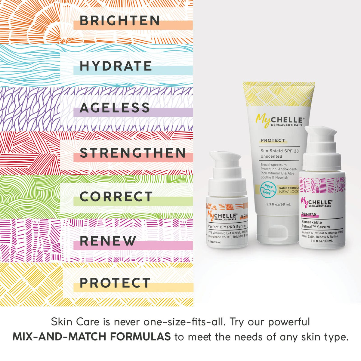 MyChelle scrub next to coin for scale showing travel-friendly size