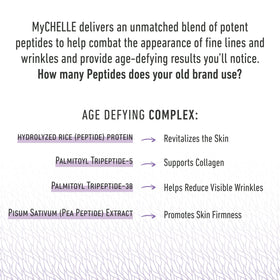 MyCHELLE tube cap detail illustrating secure closure and travel readiness