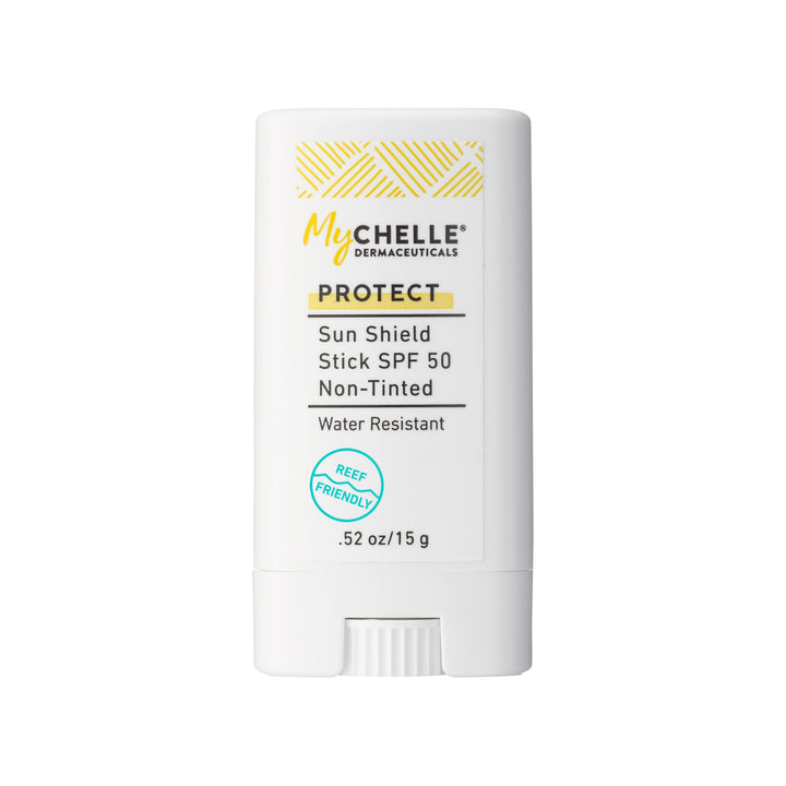 MyChelle Dermaceuticals front packaging showing SPF 50 protection