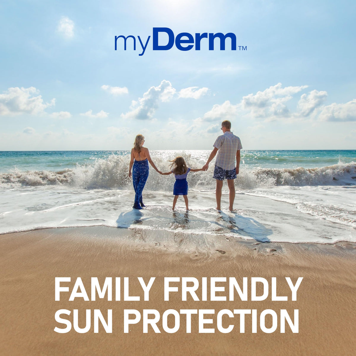 MyDerm ingredient label closeup highlighting reef‑compliant formula