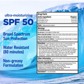 MyDerm lotion texture spread on skin showing quick absorption benefit