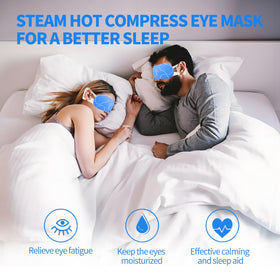 MYEBONG mask held in hand to show compact size for travel
