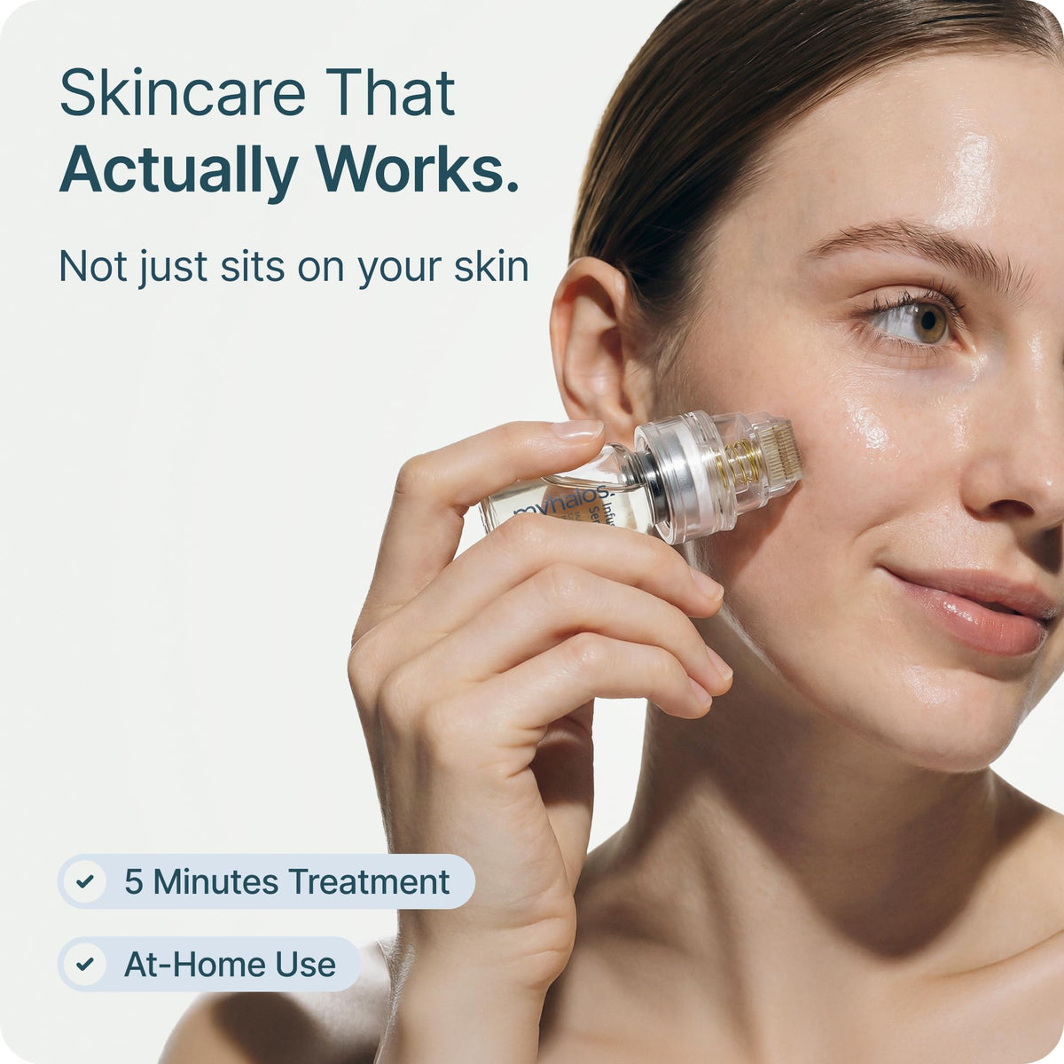 myhalos stamp applicator close-up highlighting precise even coverage