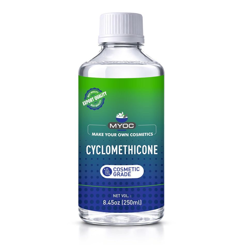 MYOC bottle front view showing product and compact packaging benefit