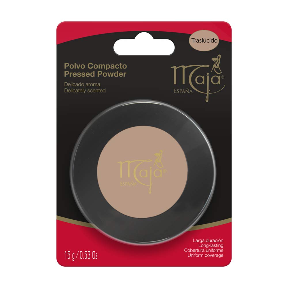 Myrurgia compact showing powder, mirror and tassel for convenient touch-ups