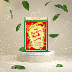 Mysore Sandal lather detail demonstrating rich foam and gentle cleanse