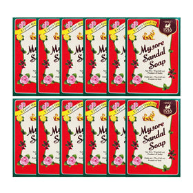 Mysore Sandal single bar close-up highlighting texture and smooth finish