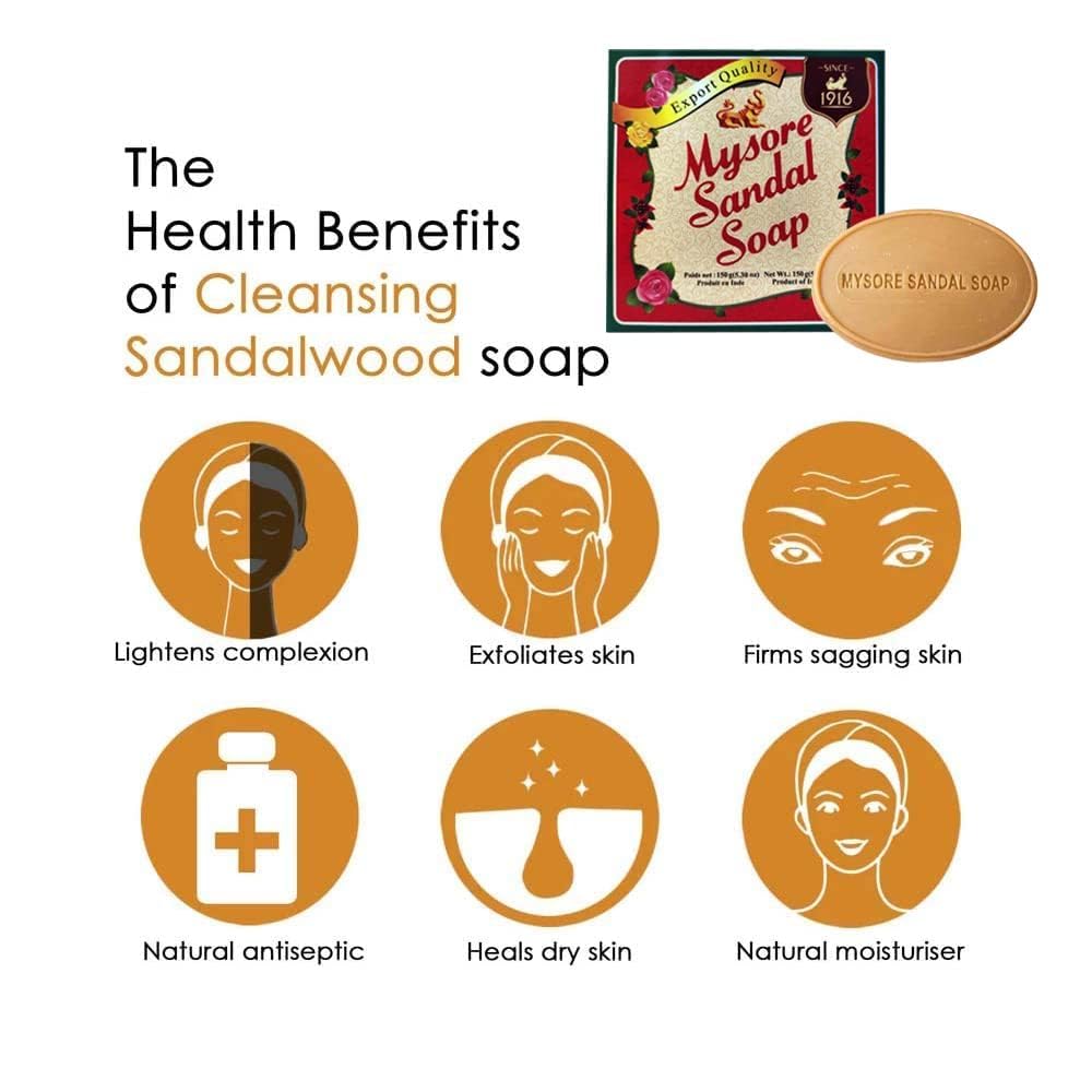 Mysore sandal soap lather in hand demonstrating effective cleansing and soothing aroma