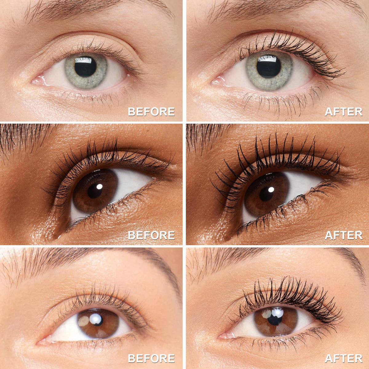 MYSTER ROSEY wand close-up displaying bristles for precise lash separation