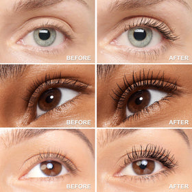 MYSTER ROSEY wand brush close-up separating and lifting lashes