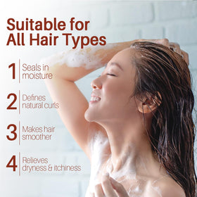 MYSTÉRE BEAUTÉ scalp massage in use illustrating refreshing peppermint sensation