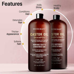 MYSTÉRE BEAUTÉ shampoo texture close-up highlighting gentle lather and moisture