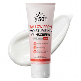 Mystic Orchard front packaging showing SPF 50 protection and benefits