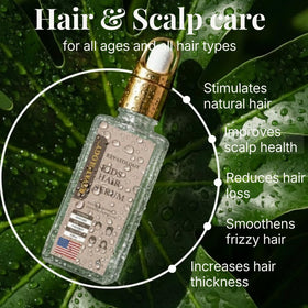 Mystique Abundance dispensing dropper with serum, controlled non-greasy application