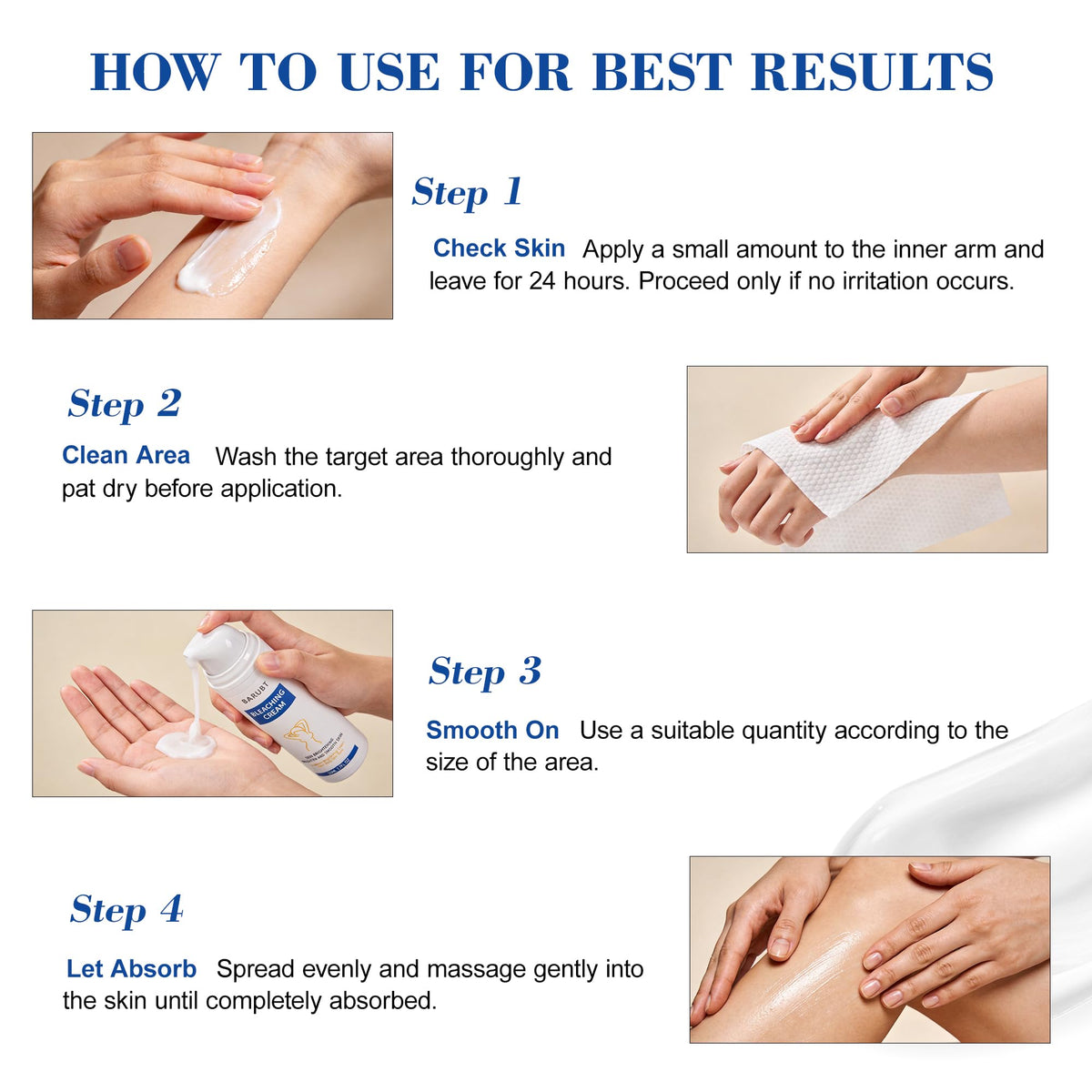 MyTend used on elbow and knee to show thicker-area hydration and brightening
