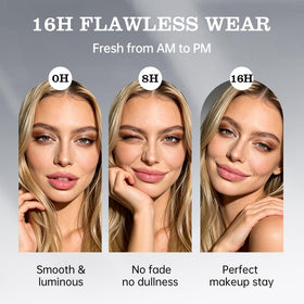 MyTend spraying over face with makeup, refreshes and preserves makeup look