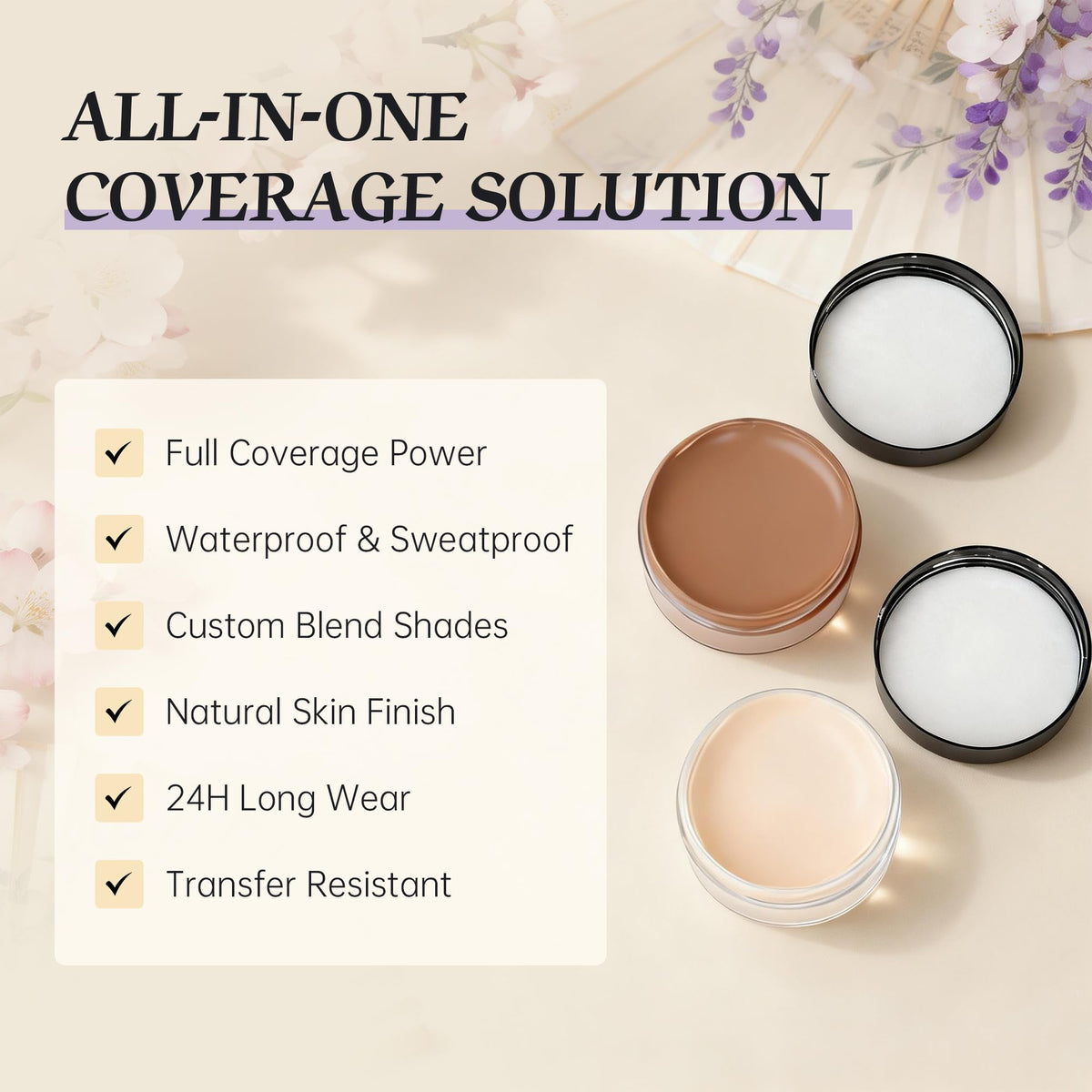 MyTend creamy texture closeup demonstrating smooth blendability and natural finish