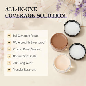MyTend creamy texture closeup demonstrating smooth blendability and natural finish