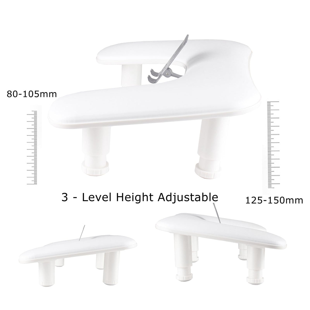 MZCMSL PU material closeup showing soft, easy-clean surface for salon durability