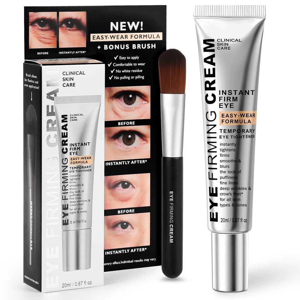 Nabevin Perfection Eye Tightener front tube showing product packaging benefit portability
