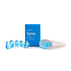 NABOSO Splay 2.0 front packaging showing blue gel pair and brand