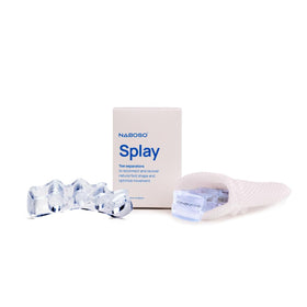 NABOSO front packaging showing clear gel toe separators for easy identification and benefit