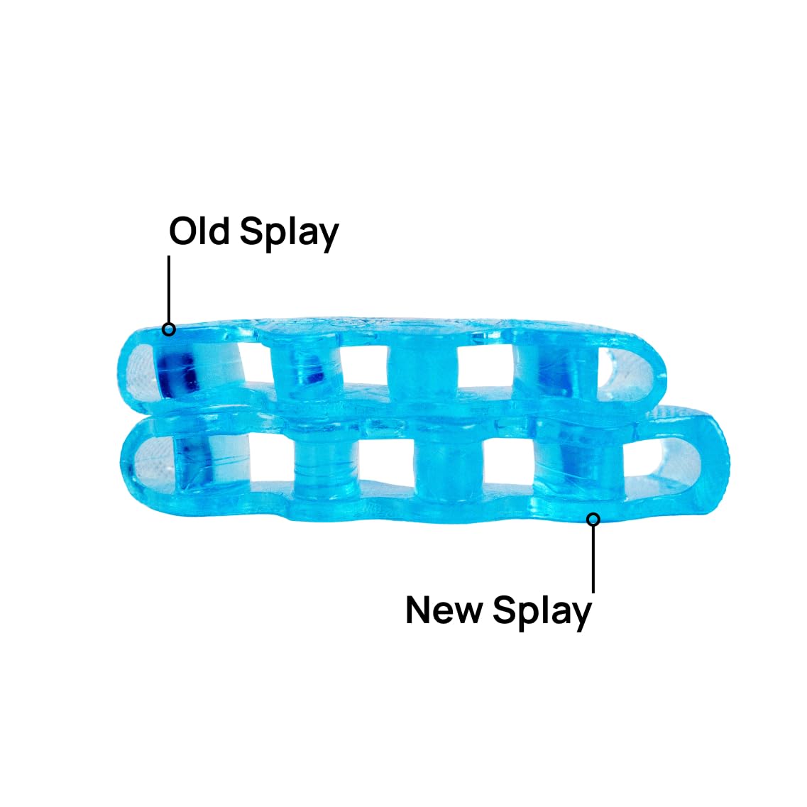 NABOSO Splay 2.0 inside a wide-toe-box shoe showing compatibility and fit