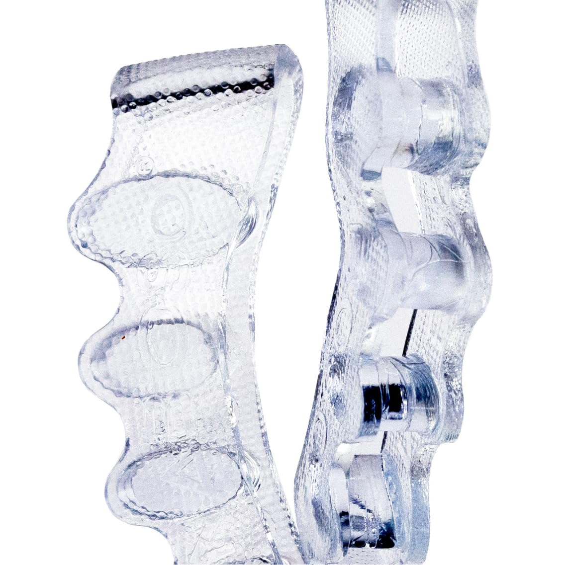 NABOSO inside a wide-toe-box shoe demonstrating compatibility and discreet wear benefit