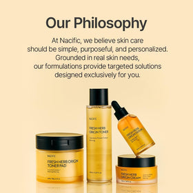 NACIFIC in bright bathroom setting showing everyday skincare routine ease