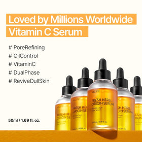 NACIFIC serum dispensed from open cap demonstrating easy application benefit