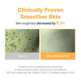 NACIFIC serum texture on hand illustrating lightweight absorption and glow
