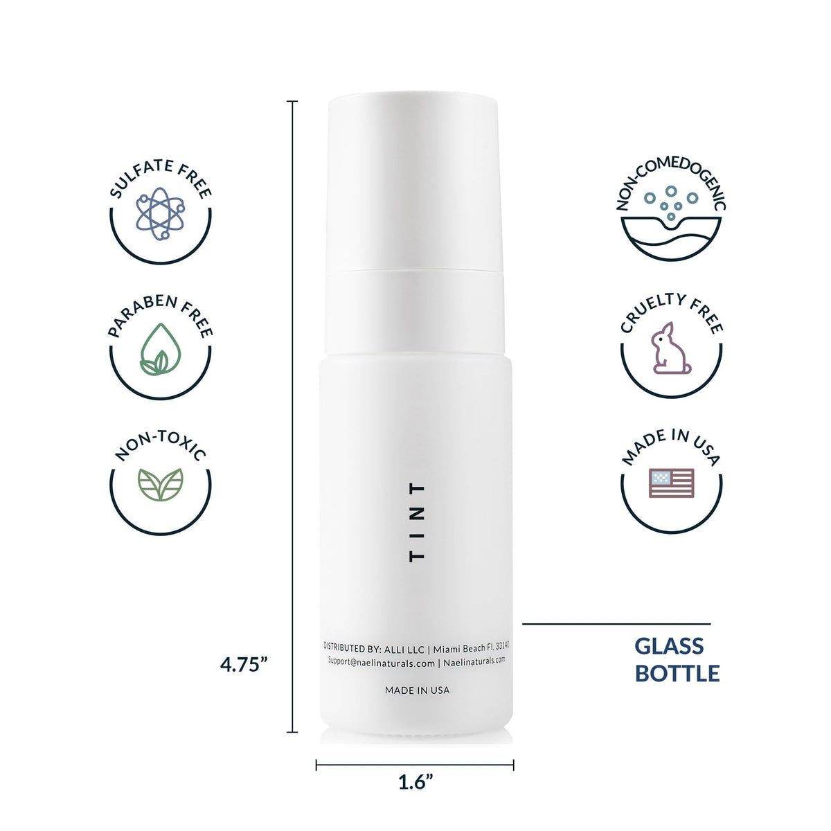 NAELI in bathroom routine setting illustrating daily skincare convenience