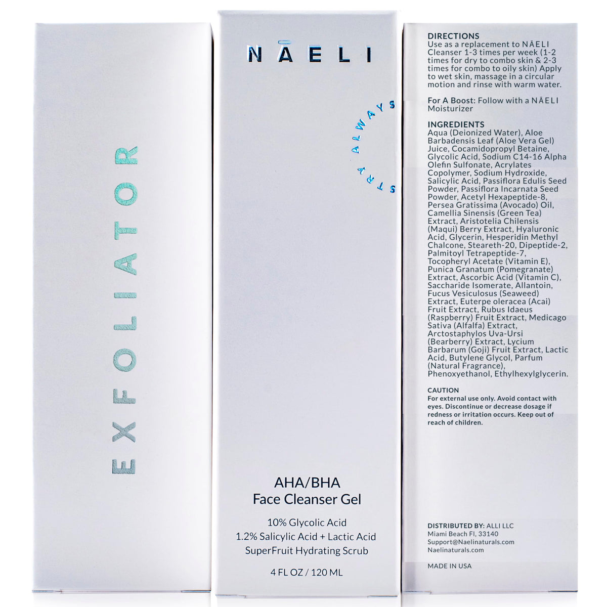 NAELI lifestyle bathroom shelf placement showing everyday routine benefit convenience
