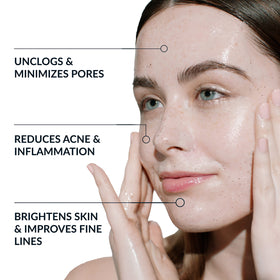 NAELI pump dispensing gel texture demonstrating controlled application benefit