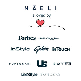 NAELI ingredient display with hyaluronic acid and peptides showing supportive actives benefit