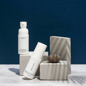 NAELI applied to neck and face showing targeted firming and smoothing benefit