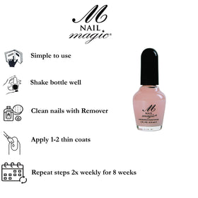 Nail Magic two bottles side by side offering continuous care and convenience