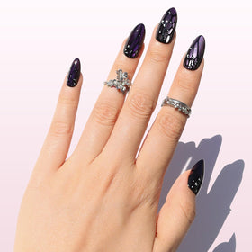 Nail Reformation butterfly wing detail offering delicate decorative flair