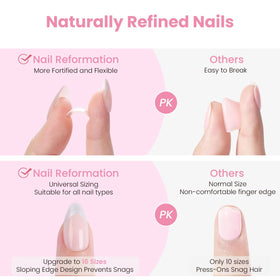 Nail Reformation cuticle oil and trimmer detail promoting healthy cuticles